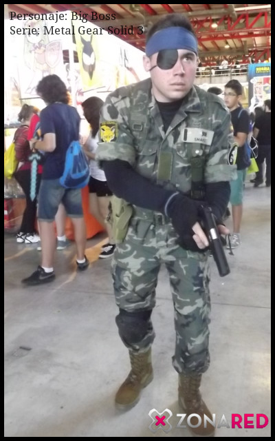 Cosplay de Metal Gear Solid 3 en el Expomanga 2014