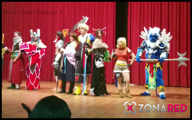 Cosplay de Final Fantasy X en el Expomanga 2014