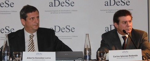Presidente y Secretario General, Alberto González Lorca y Carlos Iglesias Redondo