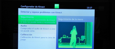 Configuracion de Kinect