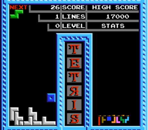 Tetris Tengen NES 01