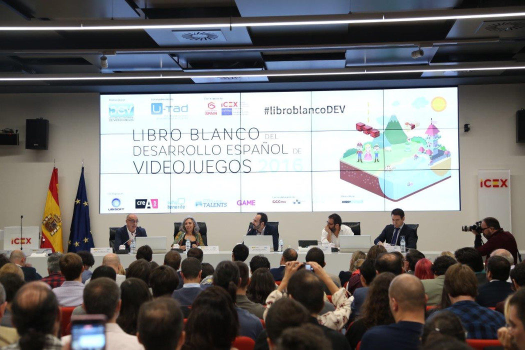 Presentación del Libro Blanco del Desarrollo Español de Videojuegos 2016
