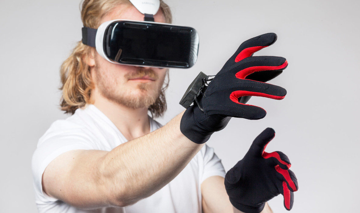 Guantes realidad virtual