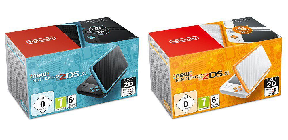 New Nintendo 2DS XL caja
