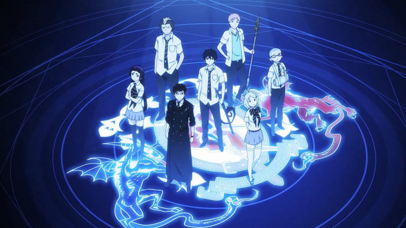 captura del opening de la segunda temporada de ao no exorcist