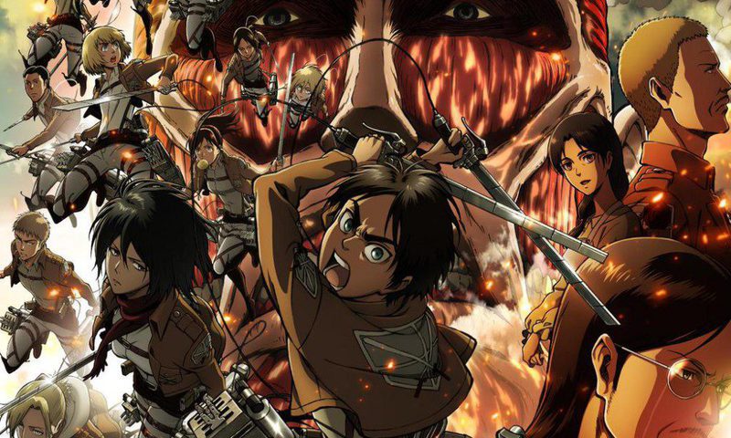 protagonistas de ataque a los titanes