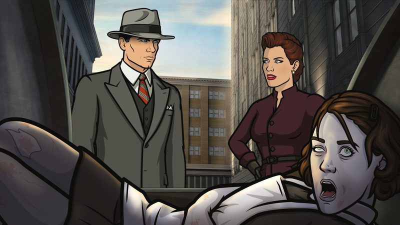 Archer investiga aún siendo un tipo desenfadado del cine de gangsters