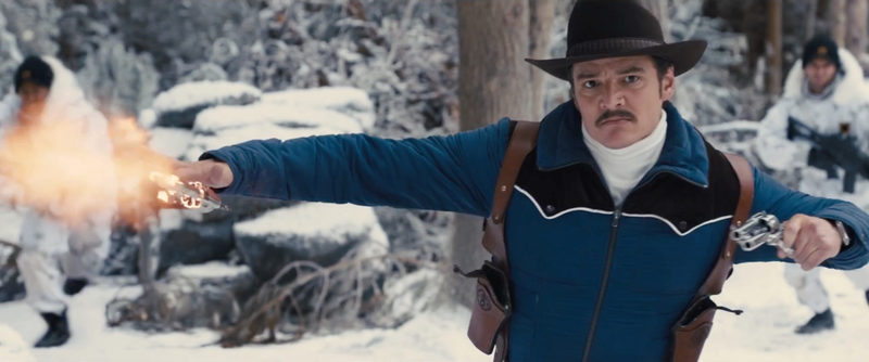 luis pascal como whisky en kingsman: el círculo de oro