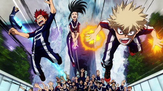 torneo escolar de My hero academia