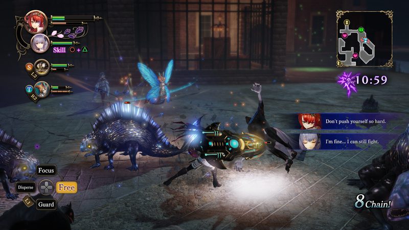 Nights of Azure 2 pantallazo 2