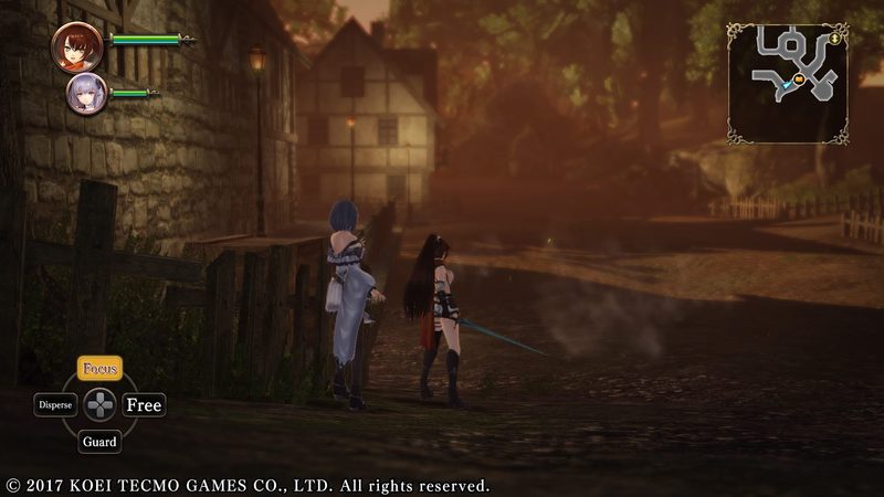 Night of Azure 2 Pantallazo 1