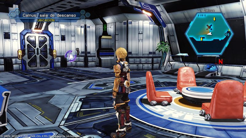 Viajando por el espacio en Star Ocean