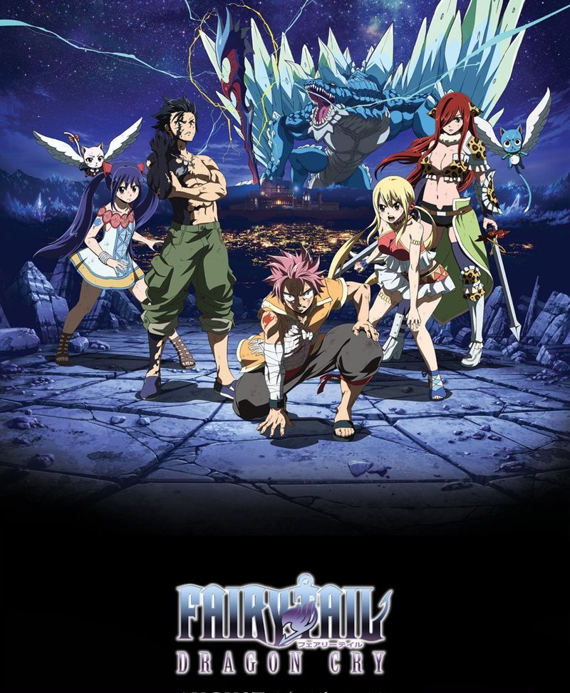 cartel de 'fairy tail: dragon cry