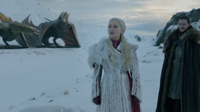 Jon y Daenerys