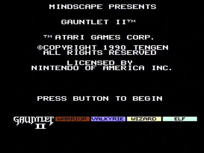 Gauntlet 2 NES 02