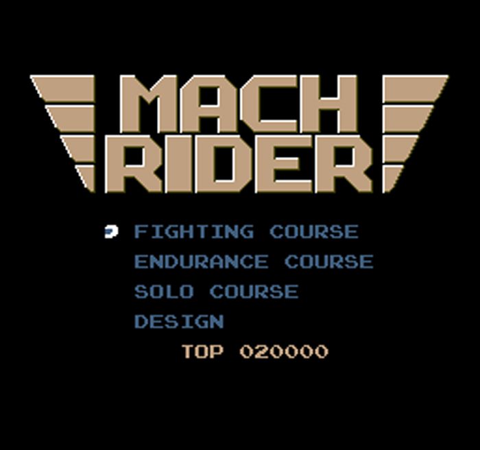 Mach Rider 01