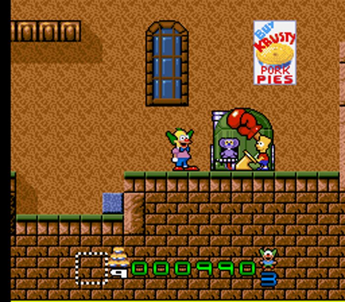 Krusty's Fun House SNES 01