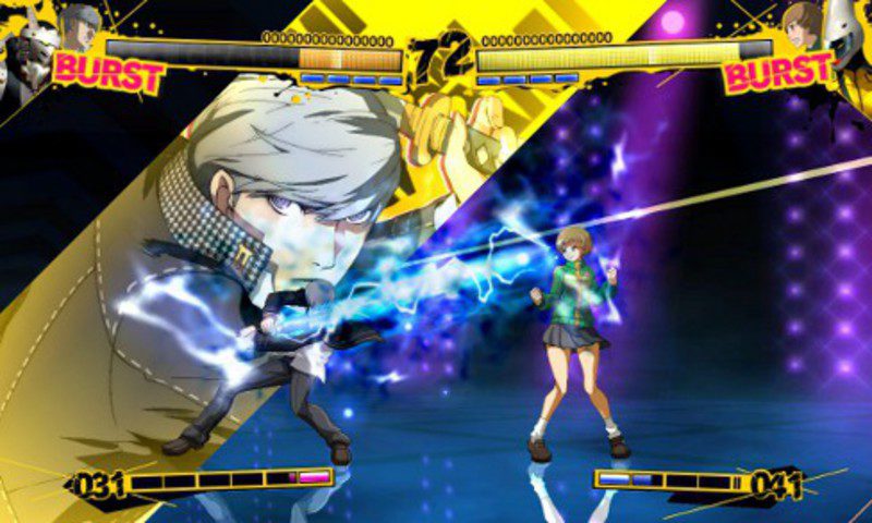 Yu Narukami y Chie Satonaka de Persona 4 Arena