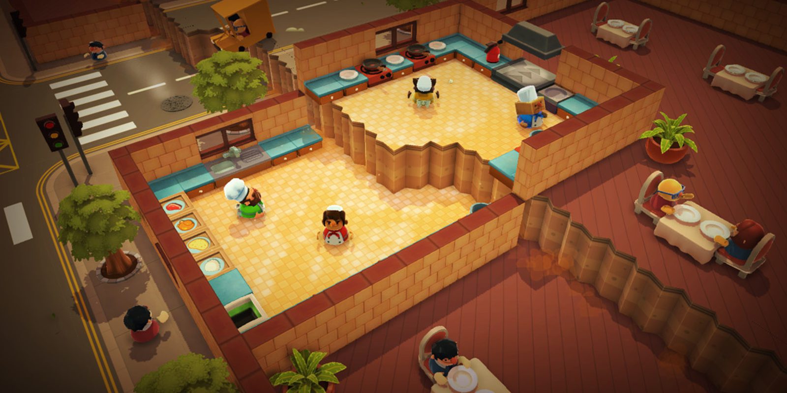 'Overcooked', locura culinaria multijugador perfecta para hermanos y rivales