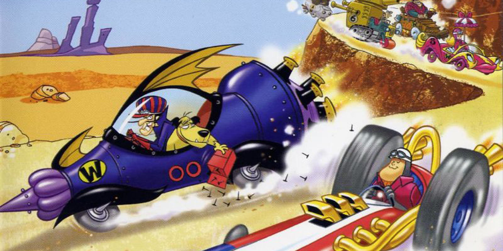 RETRO 'Wacky Races', recordamos las aventuras de loa Autos Locos en Dreamcast y PlayStation 2