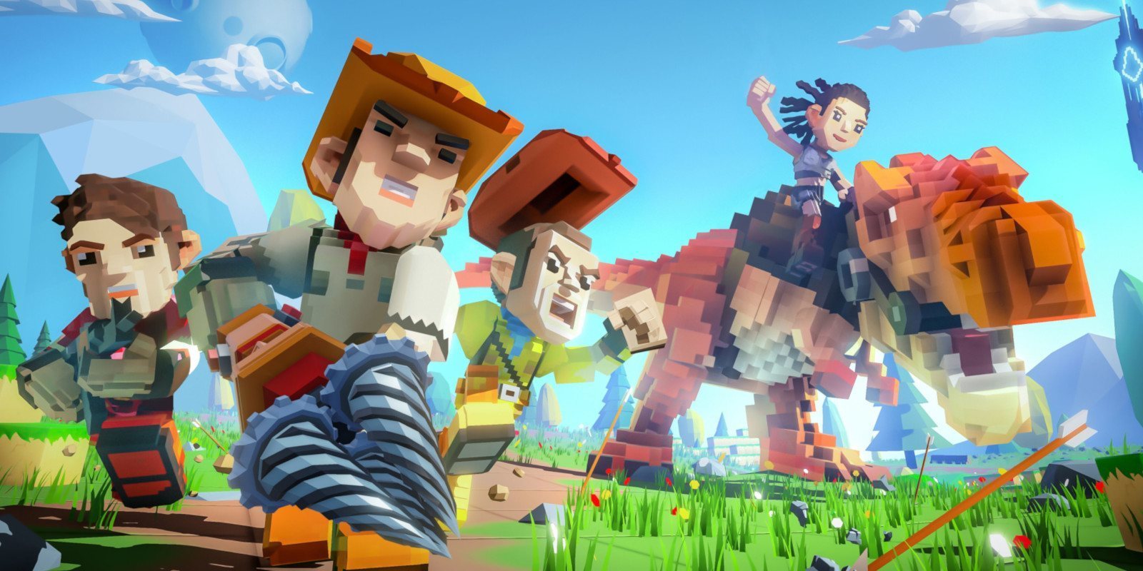 Análisis de 'PixArk' para PlayStation 4, dinosaurios en extinción