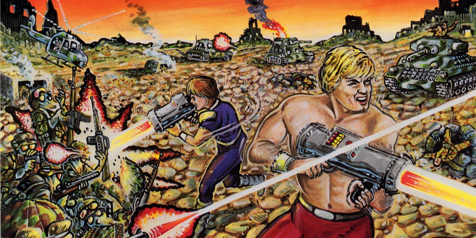 RETRO 'Time Soldiers', analizamos la conversión para Master System de este arcade de SNK