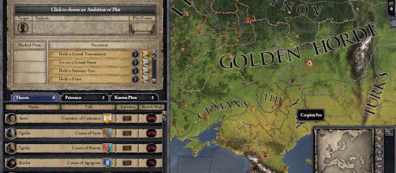 'Crusader Kings II' cumple todas las expectativas de los amantes de la estrategia medieval