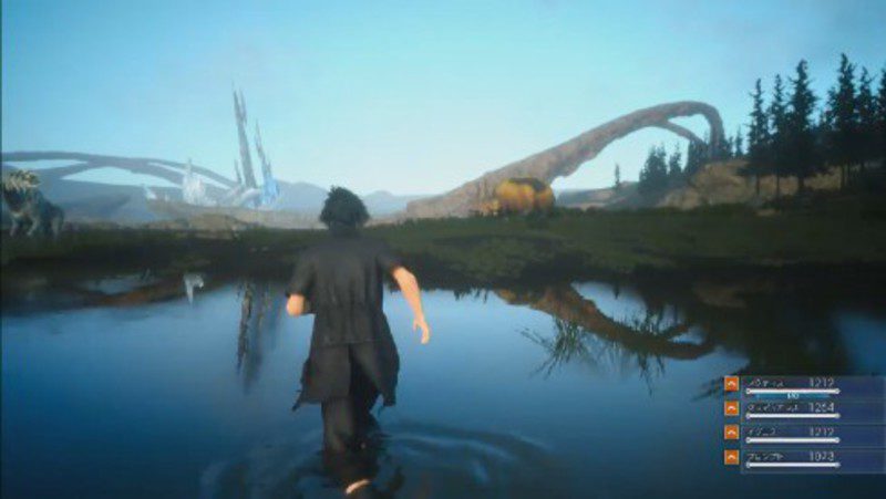 El agua es lo primero que veremos