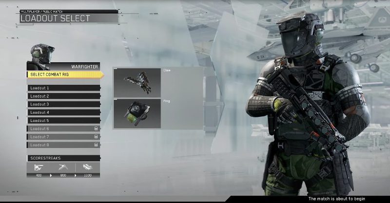 especialistas COD: Infinite Warfare