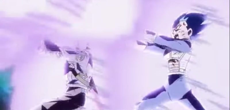 Vegeta y Trunk cañon Garlik