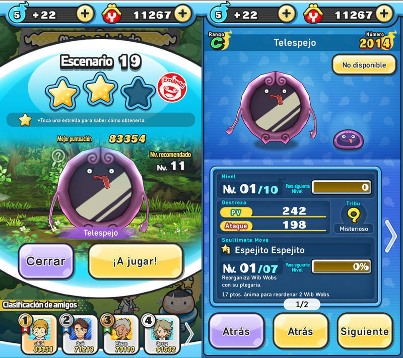 Yo-kai Watch Wibble Wobble Telespejo