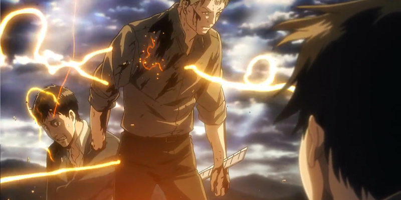 reiner y bertolt transformandose