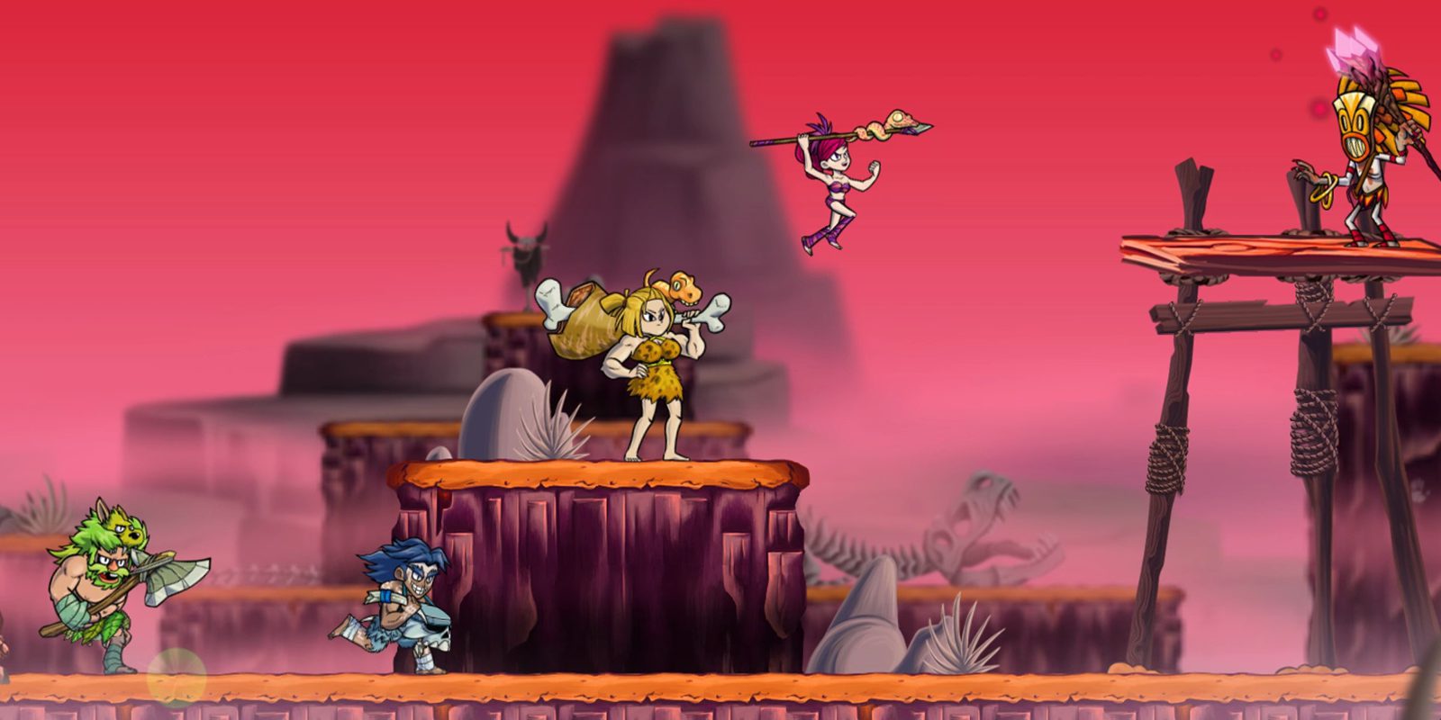 Primeras impresiones de 'Caveman Warriors'