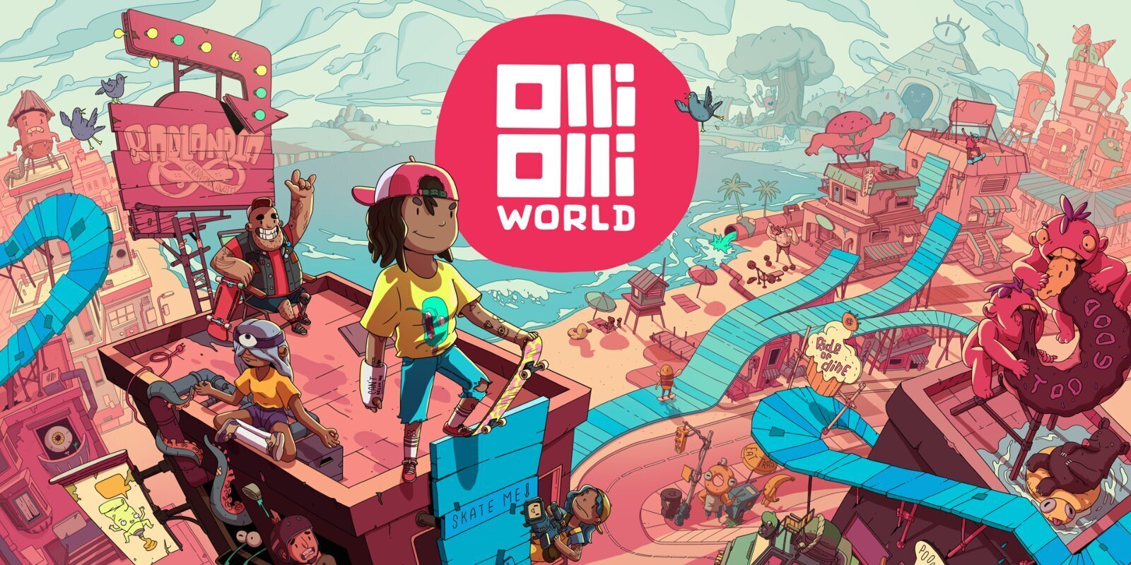 Impresiones de 'OlliOlli World'; leyendas del skate