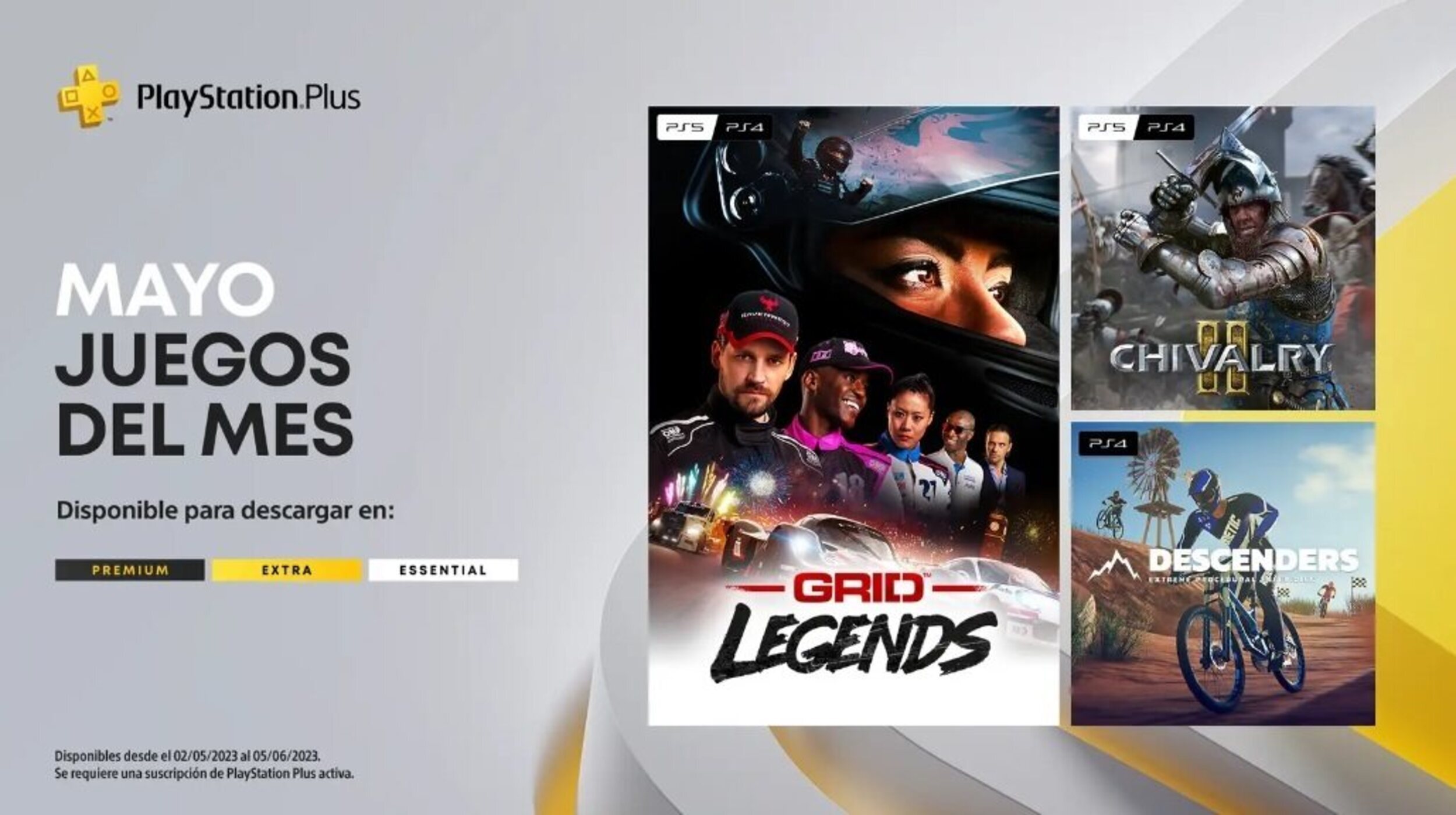 Juegos de PS Plus Essential - Mayo 2023