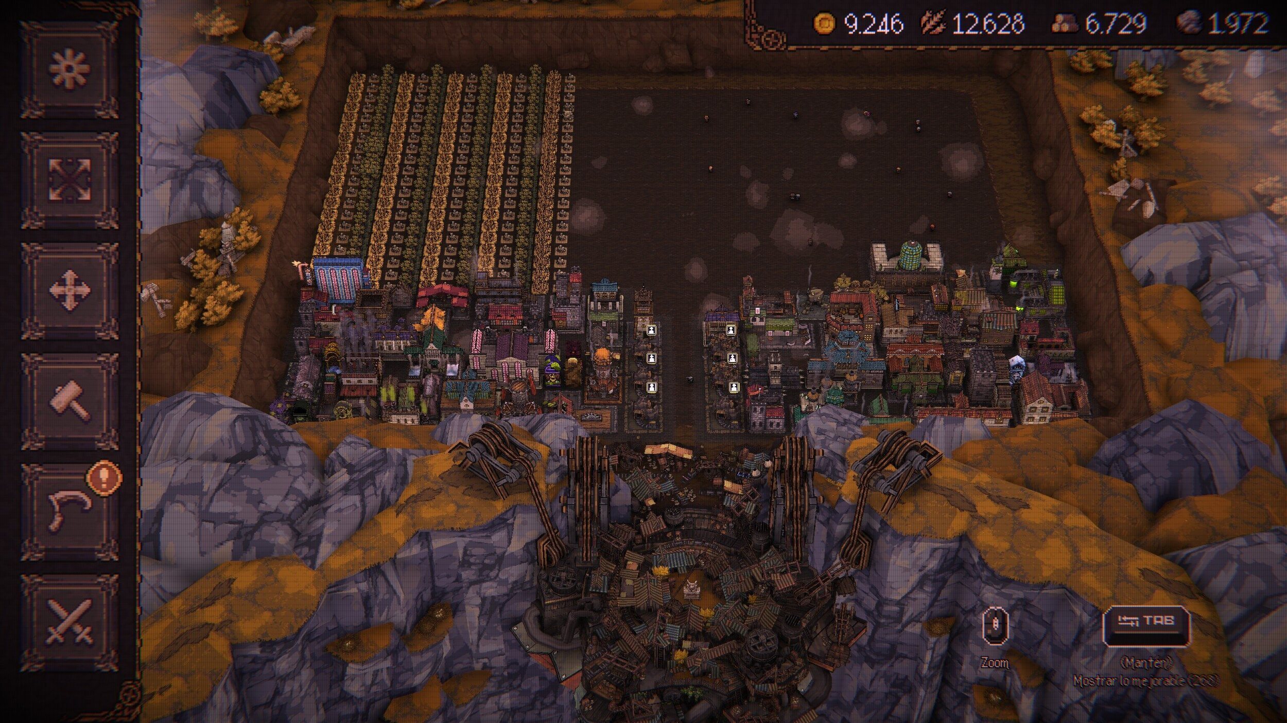 Cada nuevo edificio es una nueva oportunidad para tener cada vez mejores partidas y ser más fuertes en combate