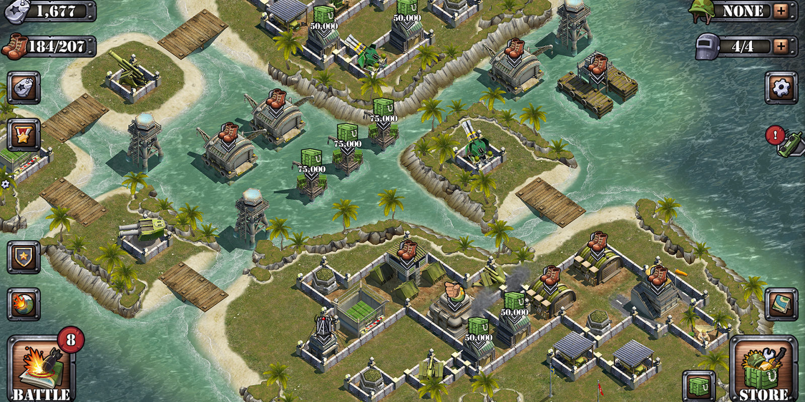 Quagga atlántico prometedor Battle Islands: todo sobre el juego, en Zonared