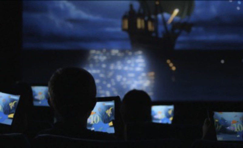 Second Screen Live en los cines americanos