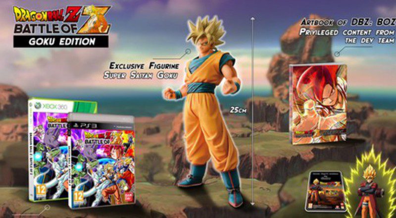 imagen de la edición coleccionista de 'Dragon Ball: Battle of Z'