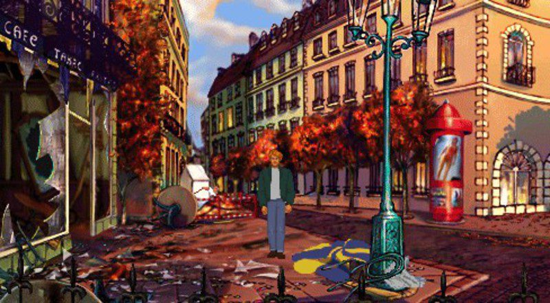 uno de los escenarios de Broken Sword 5: The Serpent's curse