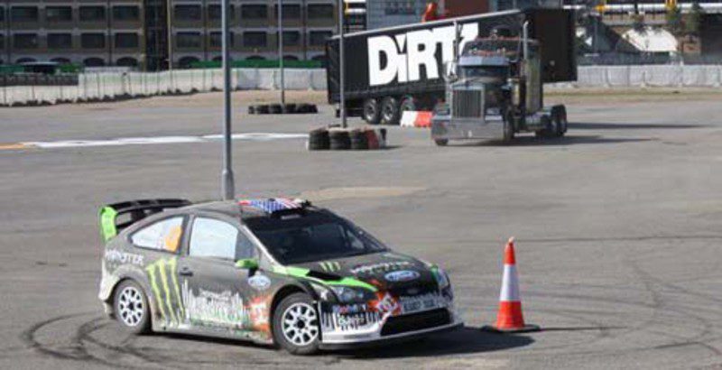 Ken Block en acción