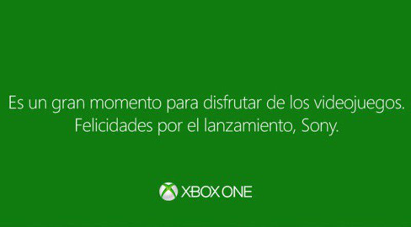 Microsoft felicita a Sony por el lanzamiento Europeo