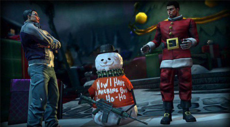 Filtrados los logros del especial navideño de 'Saints Row IV'
