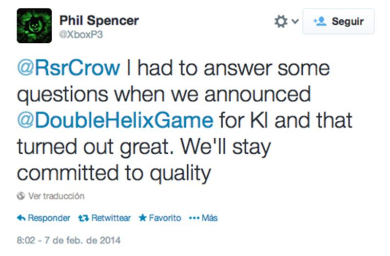 Twitter de Phil Spencer