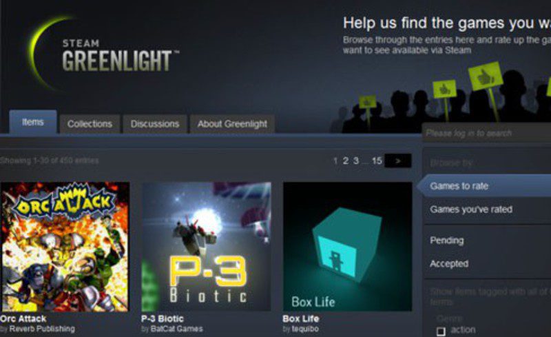 Steam Greenlight
