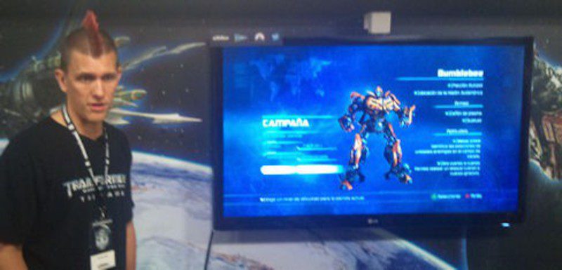 Activision presenta 'Transformers: El Lado Oscuro de la Luna' en la madrileña Plaza del Callao