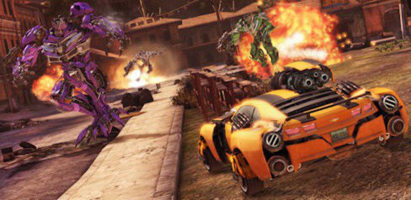 Activision presenta 'Transformers: El Lado Oscuro de la Luna' en la madrileña Plaza del Callao