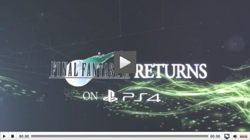 Final Fantasy VII PS4