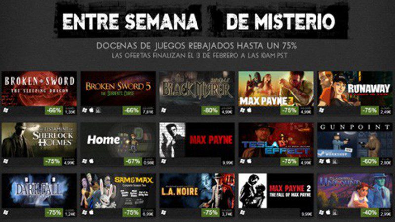 steam rebajas misterio