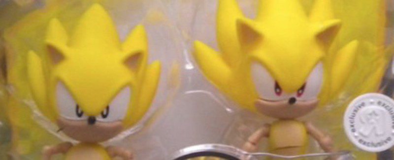 Super Sonic figuras clásica y moderna